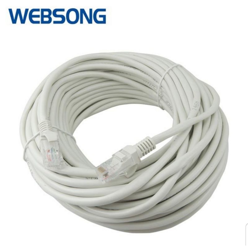 Kabel LAN RJ45 UTP Ethernet 20M Cat5 WEBSONG