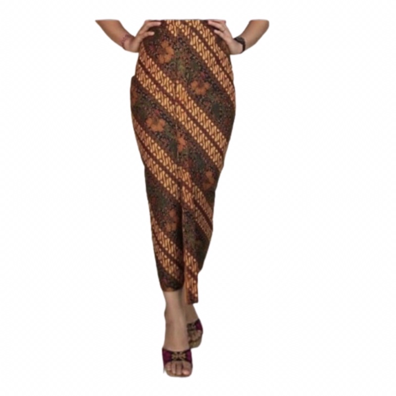 Rok Wiru Jarik Jadi Instan Bawahan Kebaya Batik Fashion Wanita Jawa Kostum Kolosal Baju Prewed Ecer