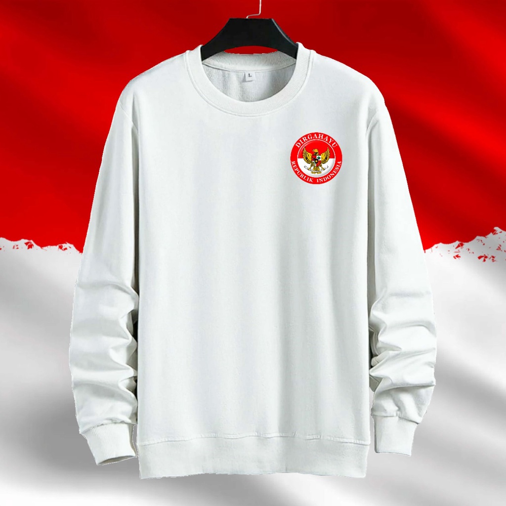 SWEATER UNISEX ( PRIA DAN WANITA ) SWEATER JUMBO, LOGO GARUDA