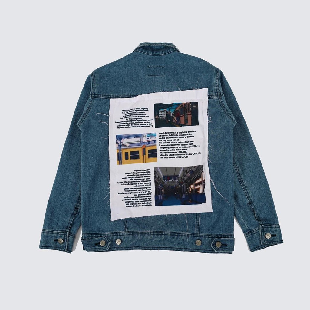 THANKSINSOMNIA DENIM JAKET - YLVA