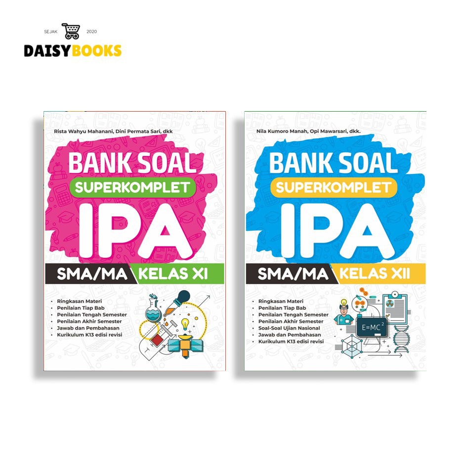 BUKU IPA SMA KELAS XI & XII : BANK SOAL SUPERKOMPLET