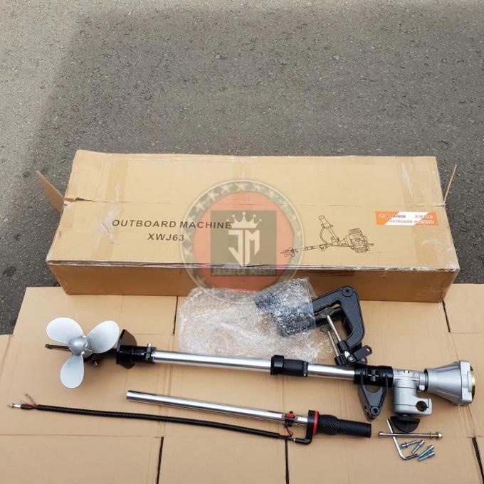 Kaki Mesin Perahu Tempel 3Hp 2Tak Yamamoto