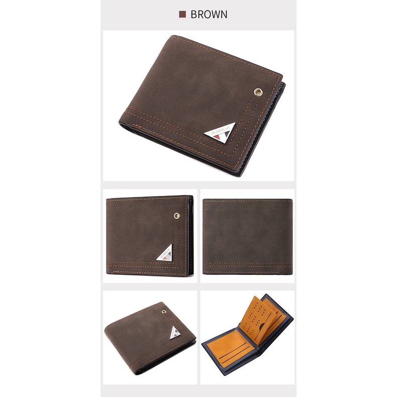 IMPOR DEABOLAR K3274 DOMPET LIPAT PRIA TEBAL RFID WALLET FOLD GOOD QUALITY