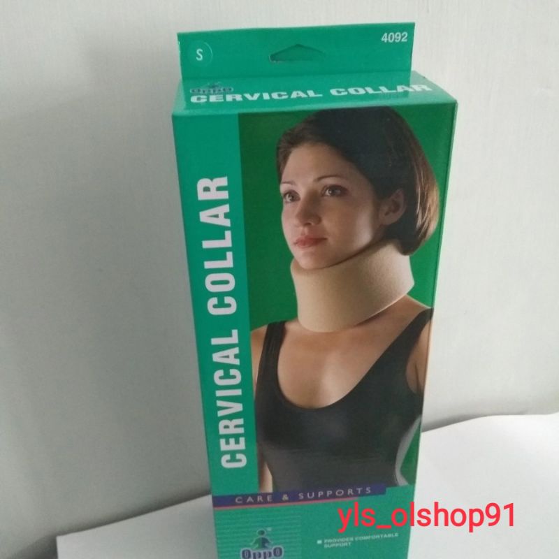 penyangga leher / oppo penyangga leher 4092 / cervical collar oppo / penyangga leher merk cervical c