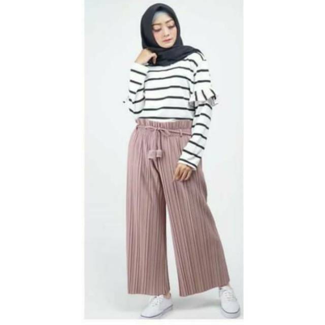 BESSELLER plisket  lurus  plisket  premium kulot  plisket  