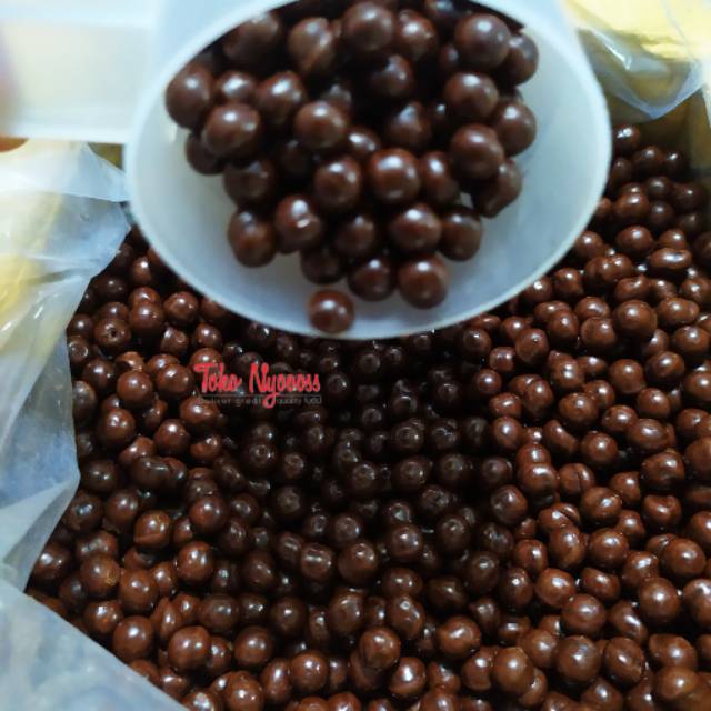 

L'Agie Choco Chips Bulat 200gr Repack/Topping Coklat Chips Bulat Terbaik/Termurah 200gr