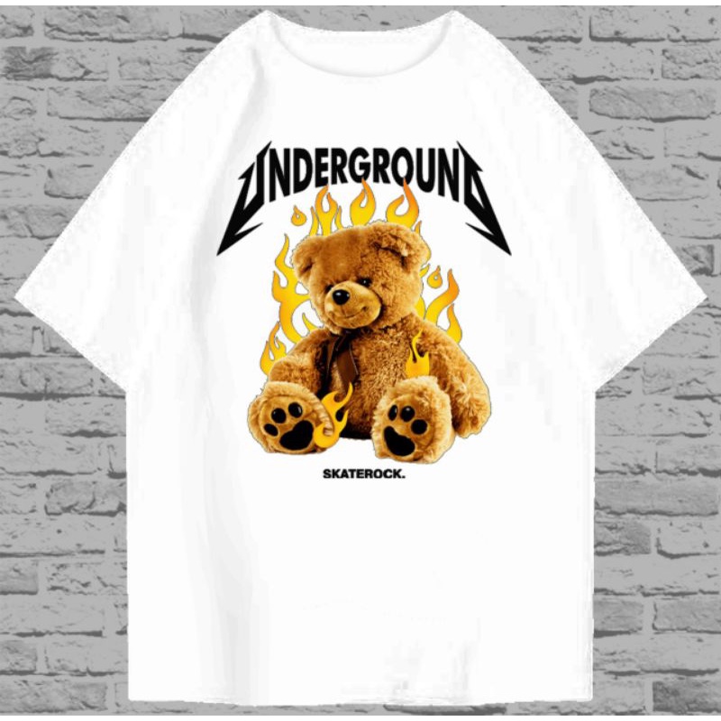 KAOS OVERSIZE SWEET LOVE BEAR