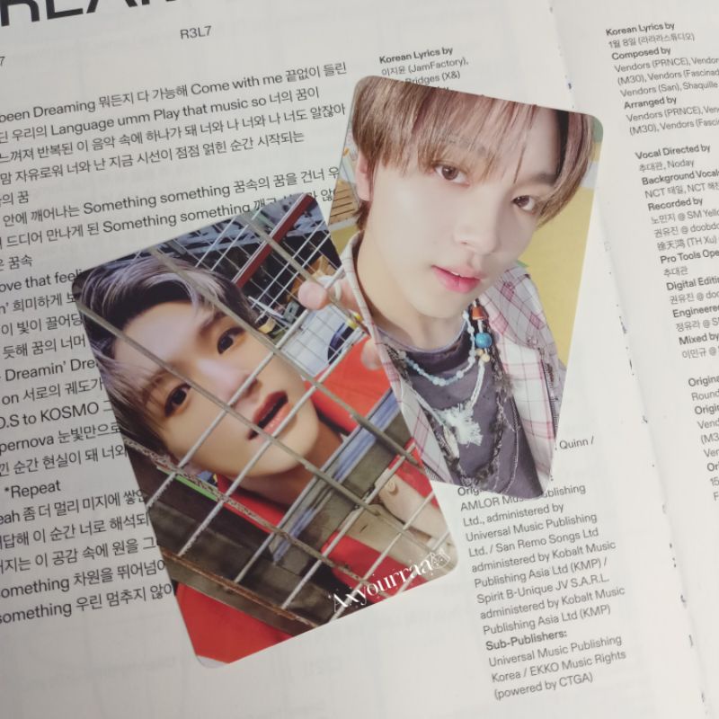 pc jeno trading card universe let's play ball / pager / penjara