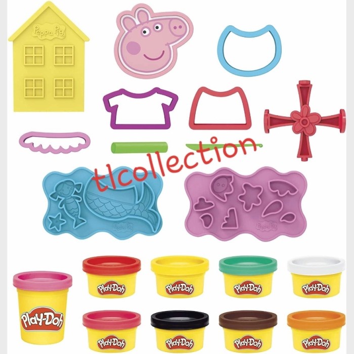 Promo Eksklusif Sale!! Playdoh Peppa Pig Stylin' Set. Original Hasbro!!  Limited | Shopee Indonesia