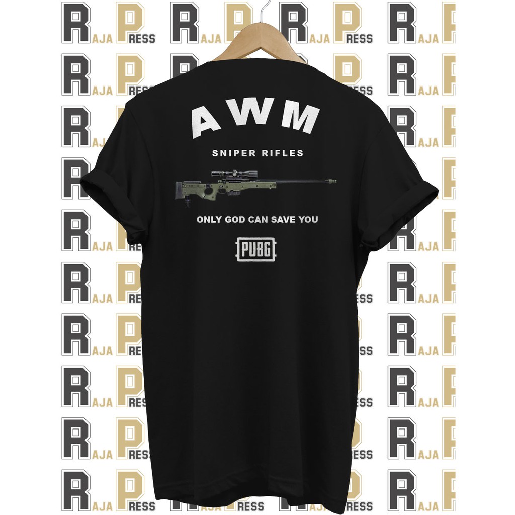 KAOS KEREN SENJATA PUBG AWM Shopee Indonesia
