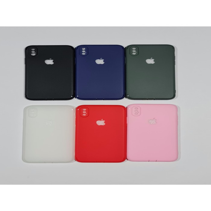 C107.5 Iphone X / XS / XR / XS MAX  Colourful Ultrathin Silicone Matte Case