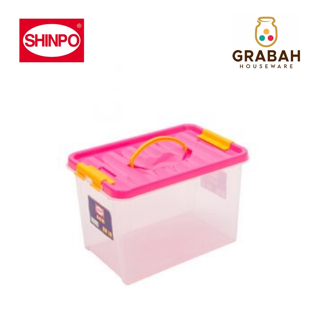 Shinpo Container Serbaguna Ace Box Plastik 16 Liter CB16