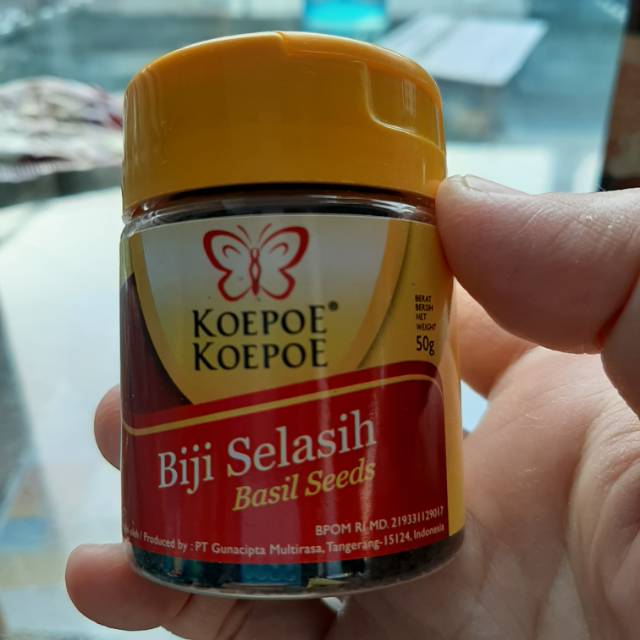 

BIJI SELASIH KOEPOE KOEPOE / BASIL SEEDS