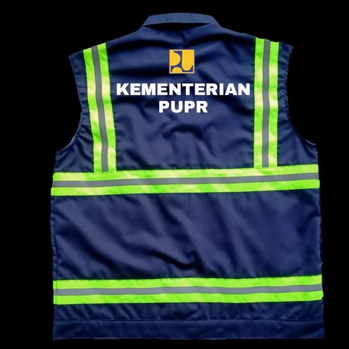 Nesdaywed | Safety Vest Terbaru/Rompi Safety Kerah Request Bordir/Rompi Pupr