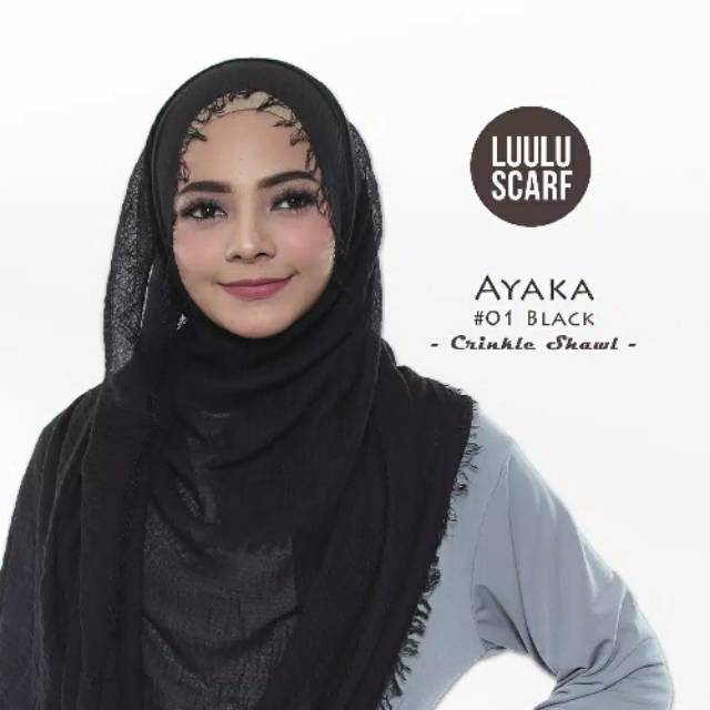 PASHMINA CRINKLE AIRFLOW PREMIUM / PASMINA AIRFLOW COTTON CRINKLE PREMIUM