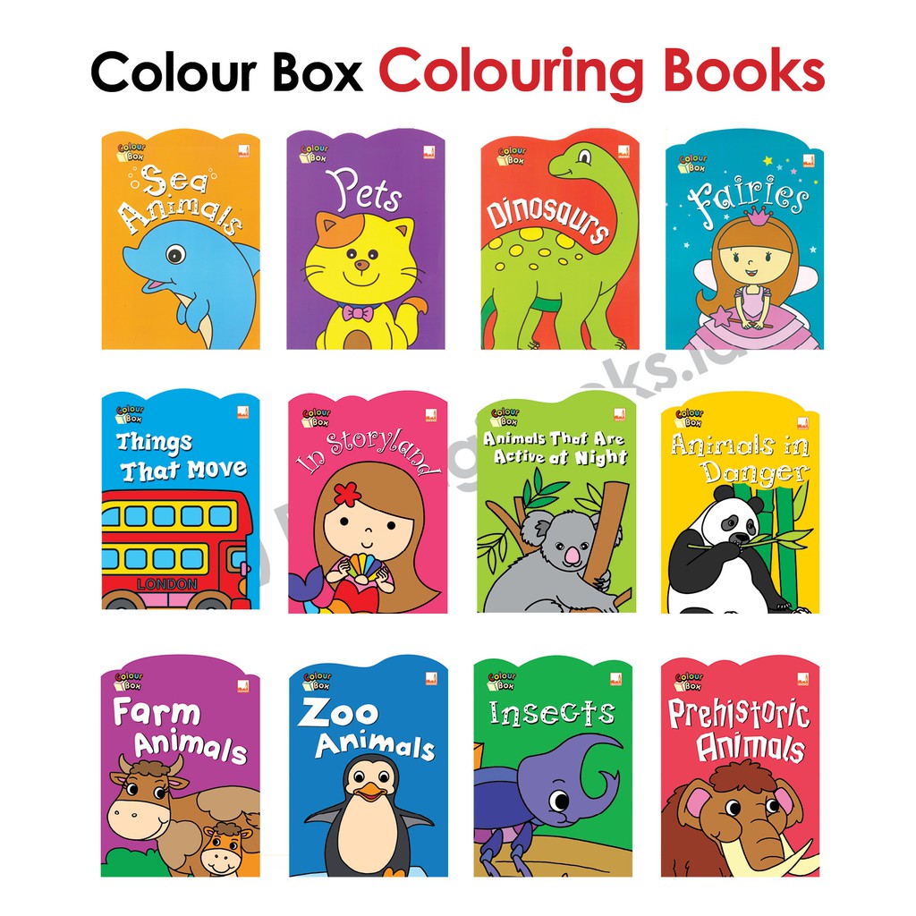 

COLOURING BOOK: Colour Box