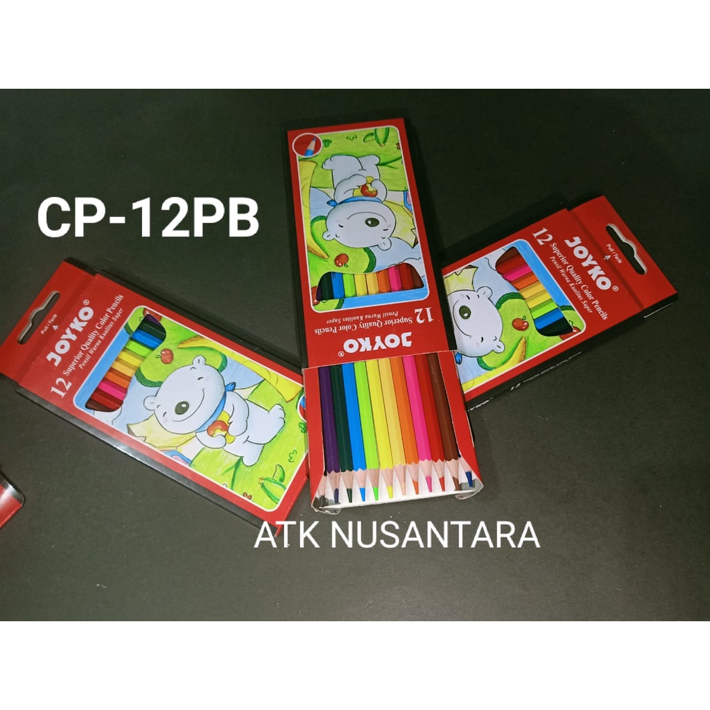 

(PAK) PENSIL WARNA JOYKO 12 CP-12PB