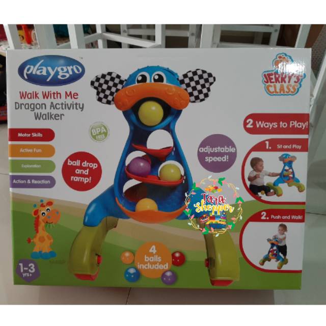 playgro walk with me dragon