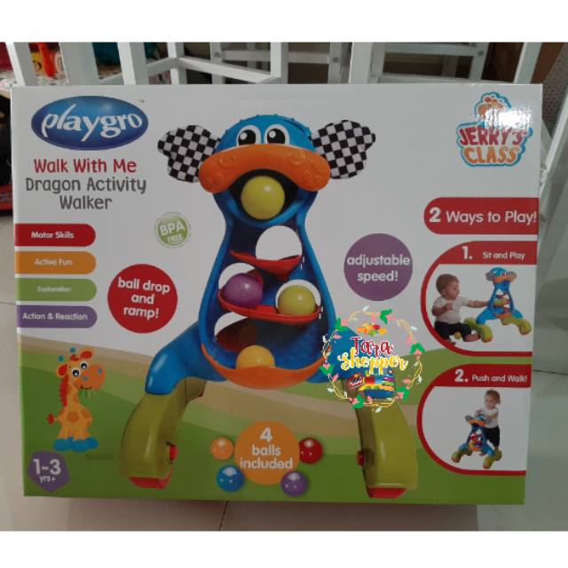 playgro walk with me dragon activity walker