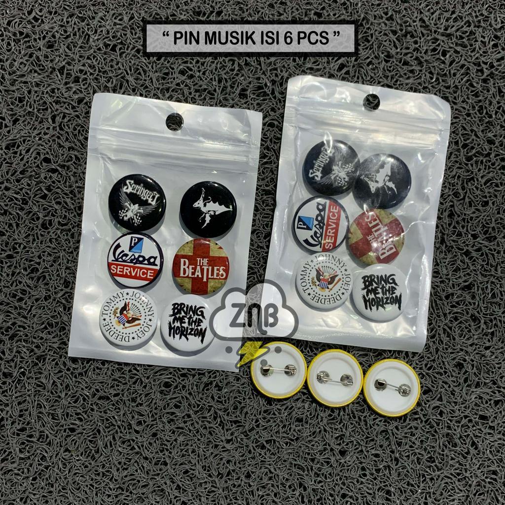 PIN BROS MUSIK DAN PIN VESPA PIN RAMONES PIN BROS TERLARIS
