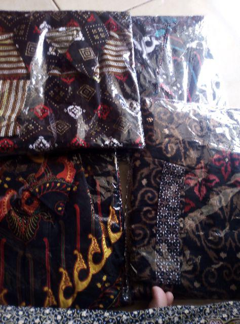 Asifa Batik Hrb026 Kenongo Kemeja Tosca Pendek Pekalongan Padi M L Xl Sogan Tulis Halus Kemeja Batik