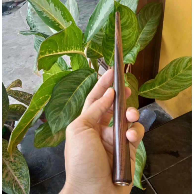 once pipa rokok kayu kalimosodo polos 25cm