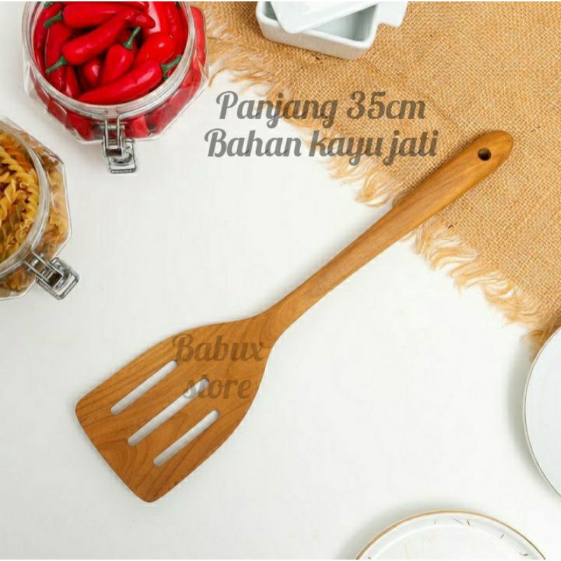 Spatula/susuk kayu jati