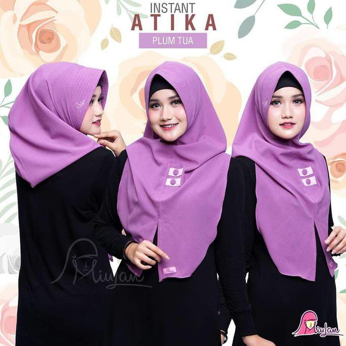 Jilbab Instan Dewasa Atika Miulan | Bergo Dewasa