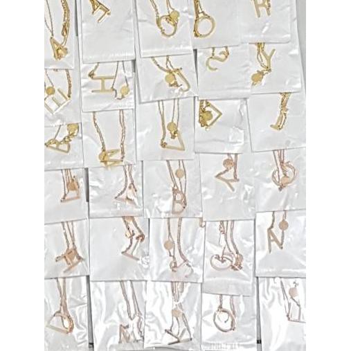 ✳ Gelang Tangan/Kaki Huruf UBS CARENDELANO Titanium Halus ✹