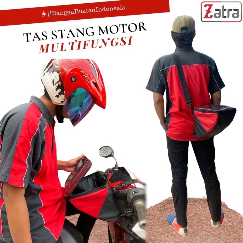 TAS STANG MOTOR WATERPROOF AMAN UNTUK TEMPAT HP dan BAGASI MOTOR