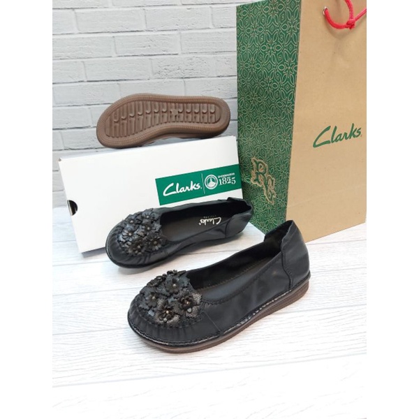 Clarks Flat Rg2085 / Sepatu wanita clarks flat