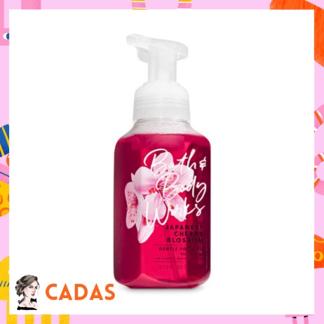 SALE BATH  BODY WORKS  BBW GENTLE FOAMING HAND WASH 259 ML - CHERRY BLOSSOM
