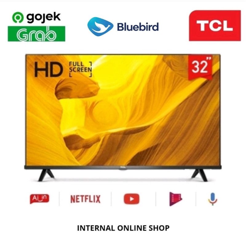 TCL 32A5+ Smart TV 32 Inch Android 11 Garansi Resmi