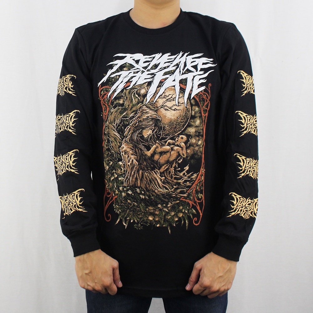 BAJU LENGAN PANJANG REVENGE THE FATE - BAJU MUSIK REVENGE THE FATE LENGAN PANJANG - LONGSLEEVE MUSIK 01 - KAOS MUSIK RTF - KAOS LENGAN PANJANG PRIA - KAOS PRIA - SLIPKNOT - ACDC - AVENGED SEVEN FOLD - BRING ME THE HORIZON - BLACK SABATH - BURGERKILL