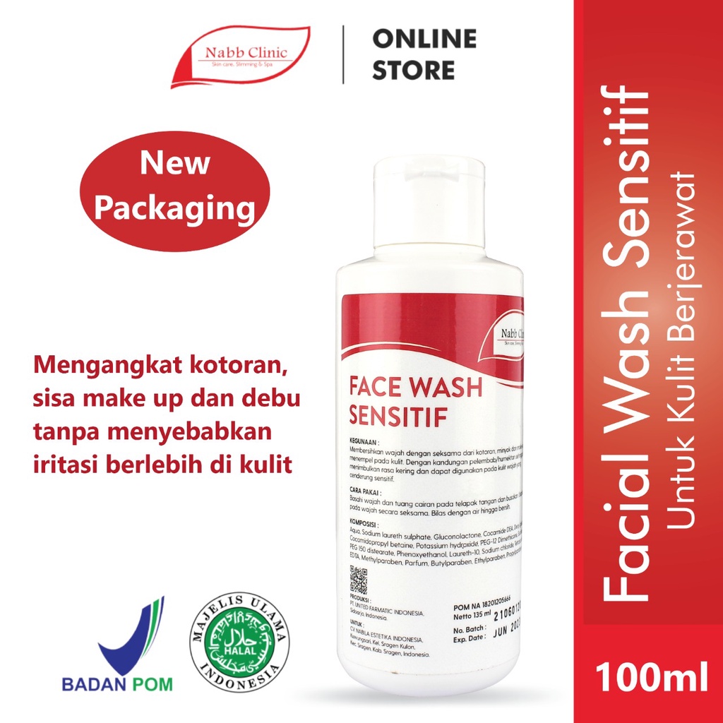 Facial Wash Sensitif