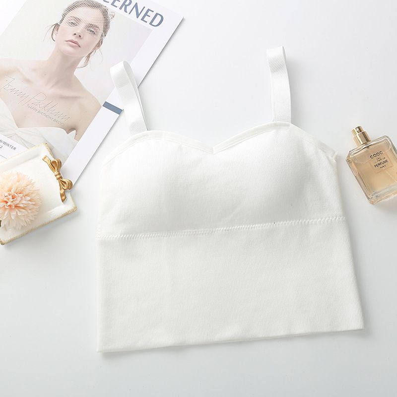 Tank Top Dengan Pads Busa Nyaman  By Voglia-5