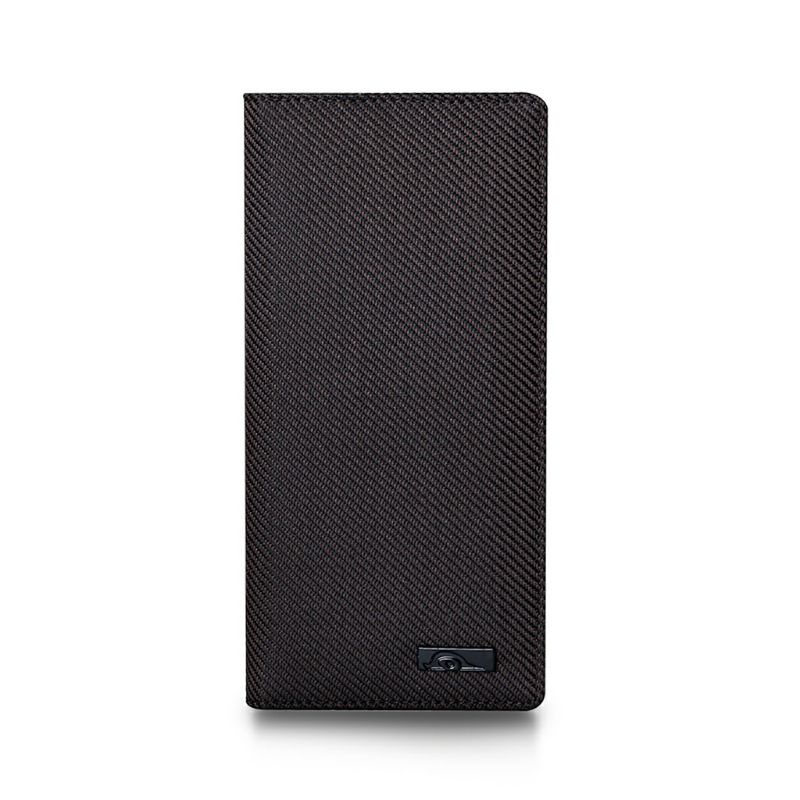 JFR Fashion Dompet Pria Bahan Kulit Canvas JP21 Brown-5