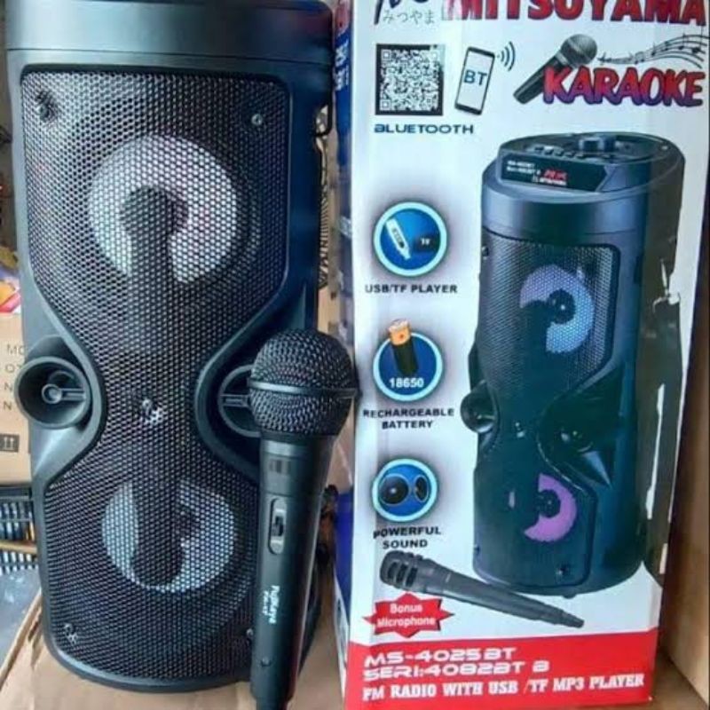 Radio Speaker Bluetooth MS/SERI-4082BT B MITSUYAMA
