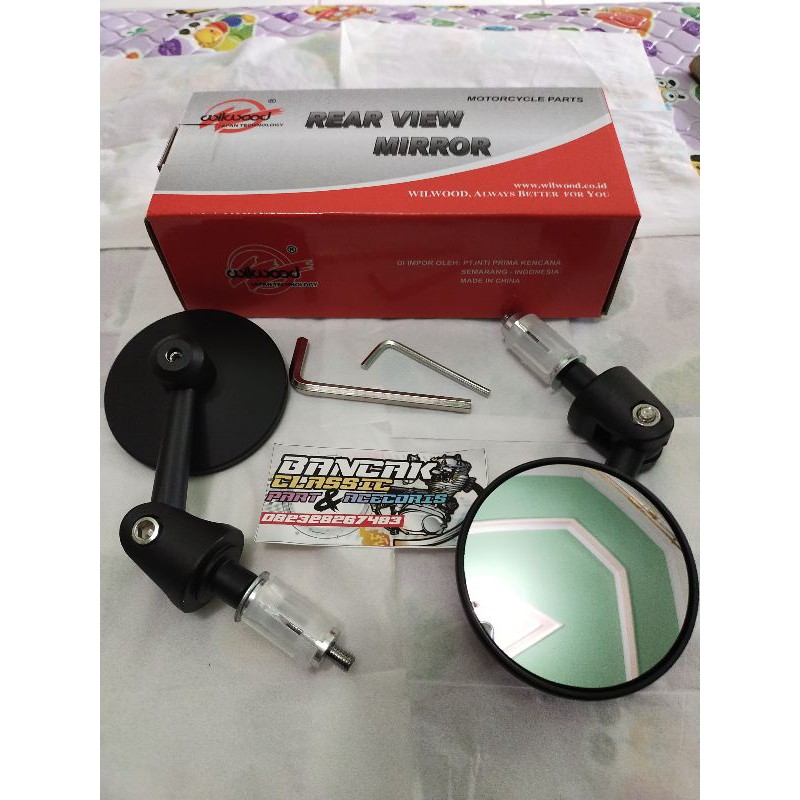 SPION JALU LIPAT PUTAR MINIMALIS WILWOOD VESPA PCX NMAX LEXI AEROX 155