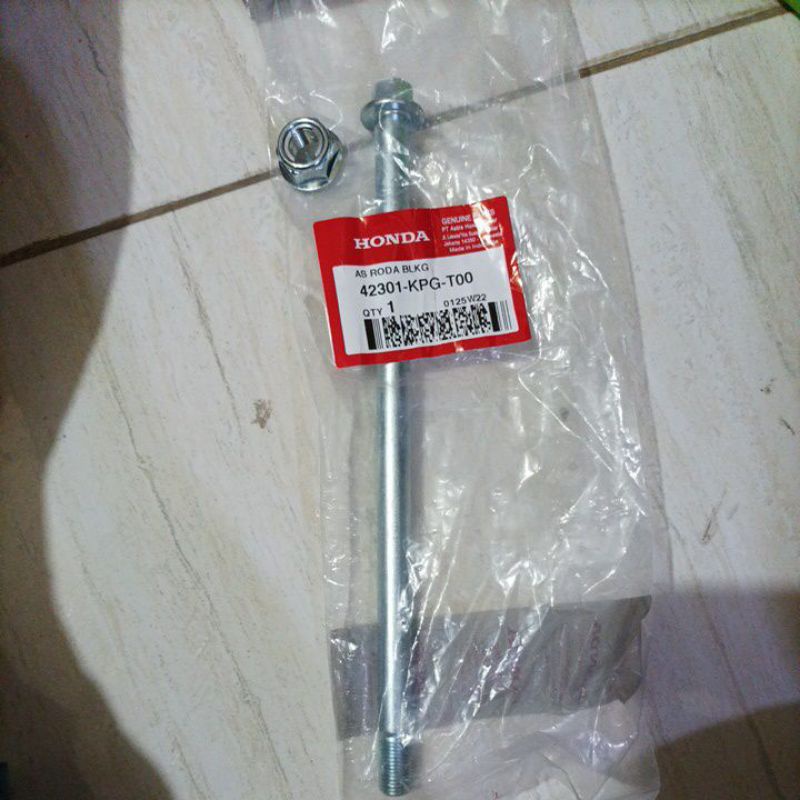 42301 KPG T00 AS RODA BELAKANG SUPRA X125 DD - SUPRA X125 HELM IN - SUPRA X125 PORTCHARGER K41 2014