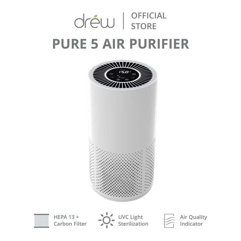 DREW Pure 5 Air Purifier - Mesin Pembersih Udara