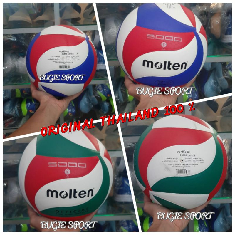 BOLA VOLI MOLTEN 5000 original thailand