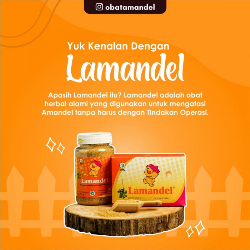 Lamandel- 12 Sacet - Lamandel-Botol 200 gram