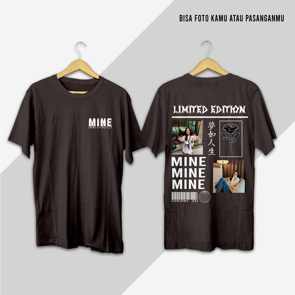 Jual Baju Sablon Custom Foto Sendiri Kaos Sablon Foto Satuan Kaos Pria