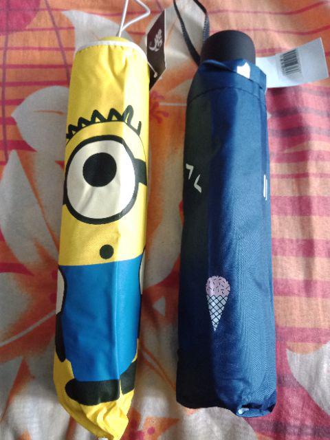 Jktumbrella / Payung Lipat 3 Ice Cream Nanas Pineapple / Lapis Hitam Uv / Grc - 1904