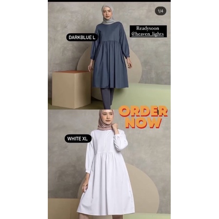 Calla Plain Tunik Heavenlight