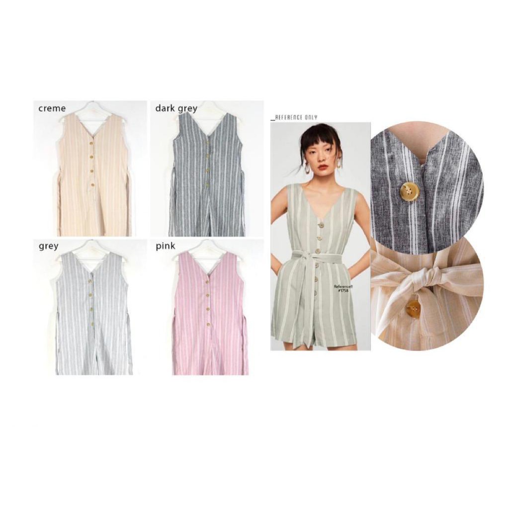 LOLLY JUMPSUIT / JUMPSUIT SET / PAKAIAN WANITA
