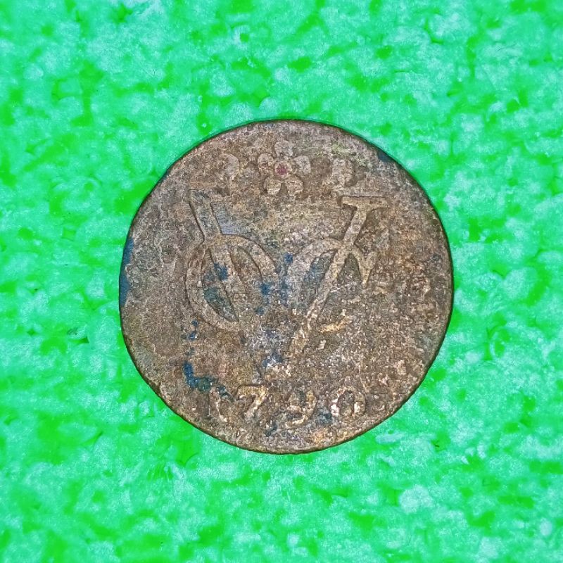 UB61KOIN KUNO VOC BELANDA 1976 KOIEKKSI KOIN LAMA KOIN KUNO INDONESIA KOIN JADUL