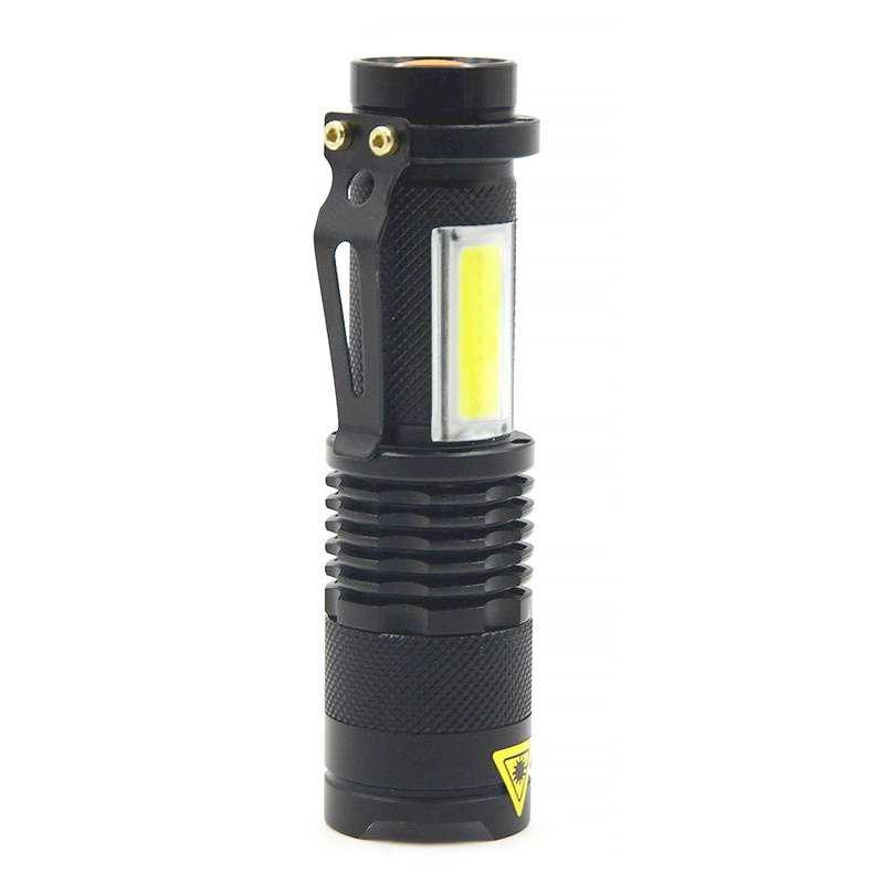 TaffLED COB Senter LED 3800 Lumens Waaterproof Pocketman Zoomable - P1