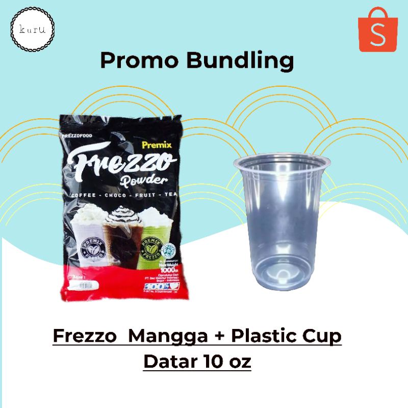 

[Promo Bundling] Frezzo Varian Mangga 1kg + Plastic Cup 50pcs